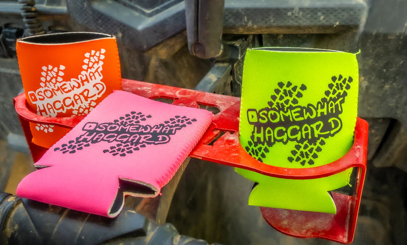"Tracks" Logo Koozie