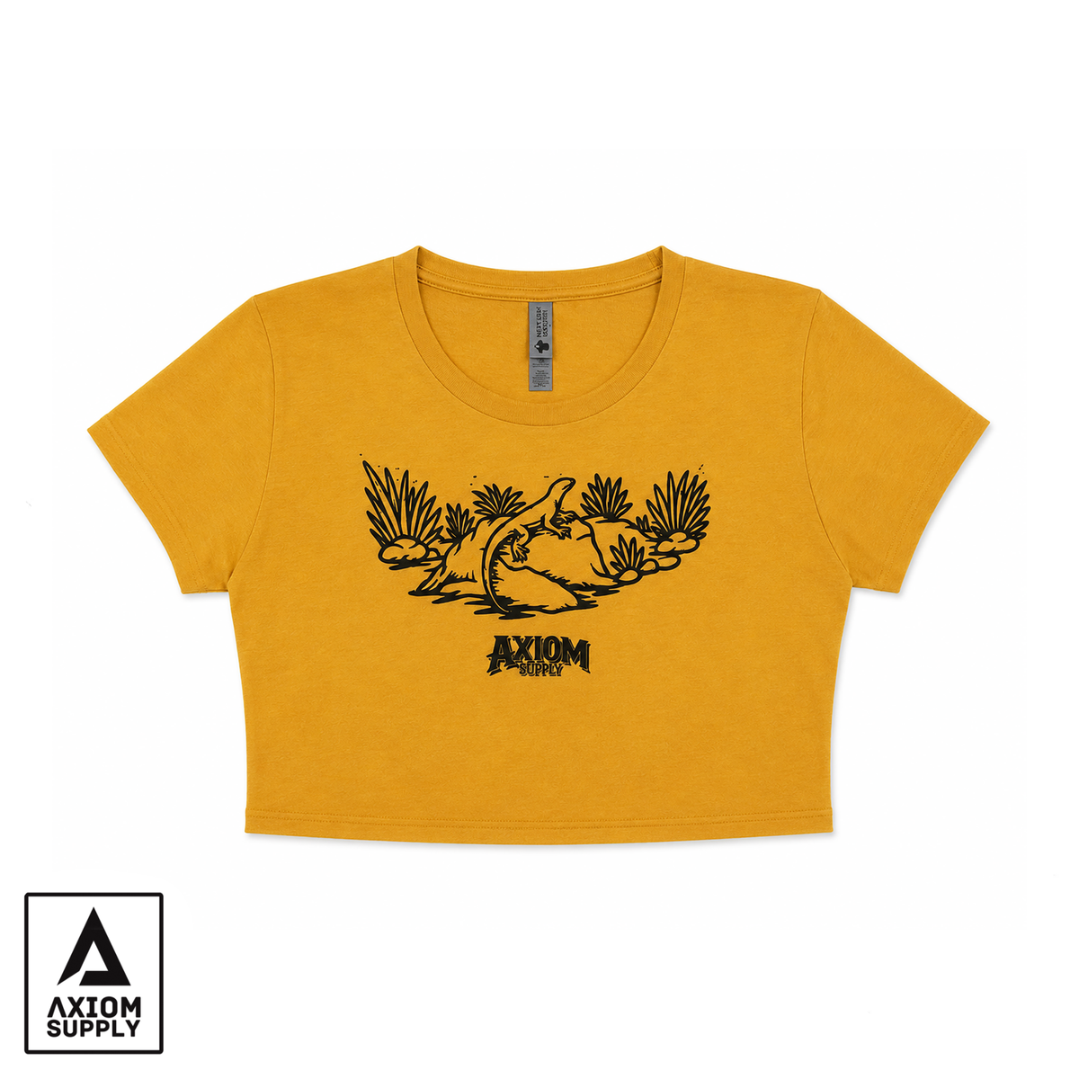 Axiom Supply Women's Desert Lizard Crop Tee