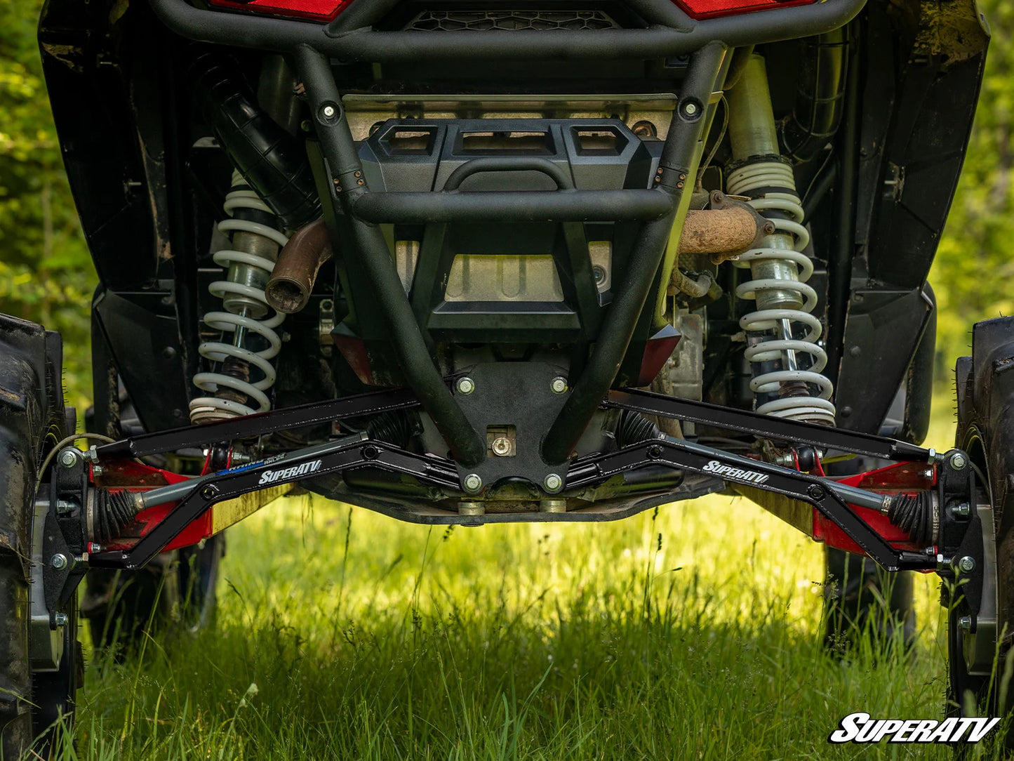 A SUPERATV Product Polaris RZR XP 1000 High Clearance Boxed Radius Arms