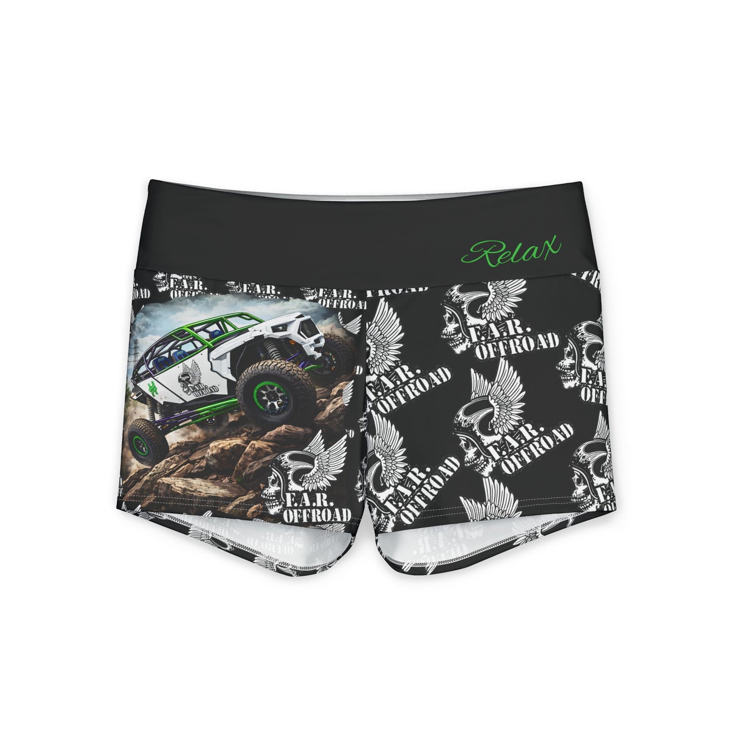 "Relax" Yoga Shorts