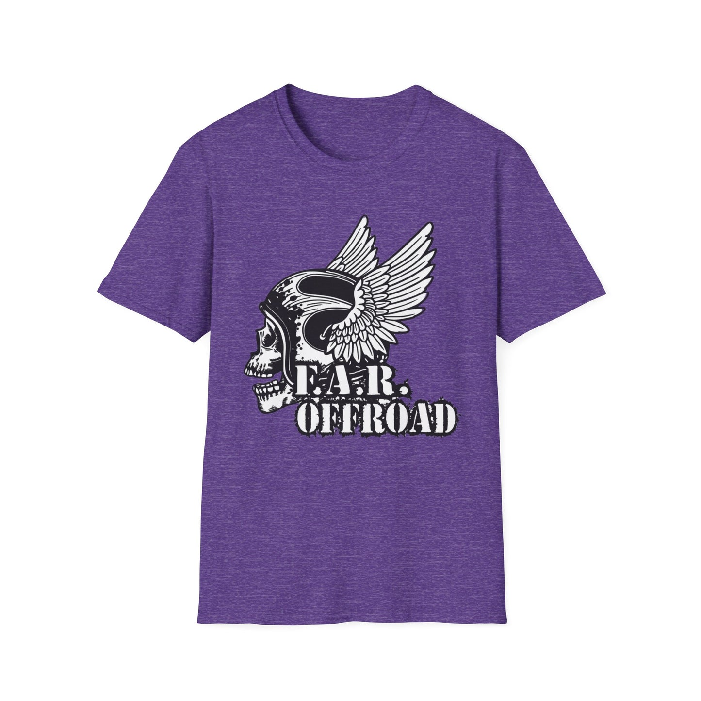 T-Shirt — Winged Skull 'F.A.R. Offroad' Graphic Tee