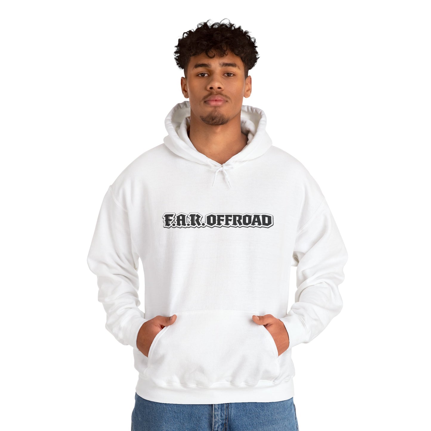 Far Offroad Skull Hoodie — Offroad Adventure Graphic Sweatshirt
