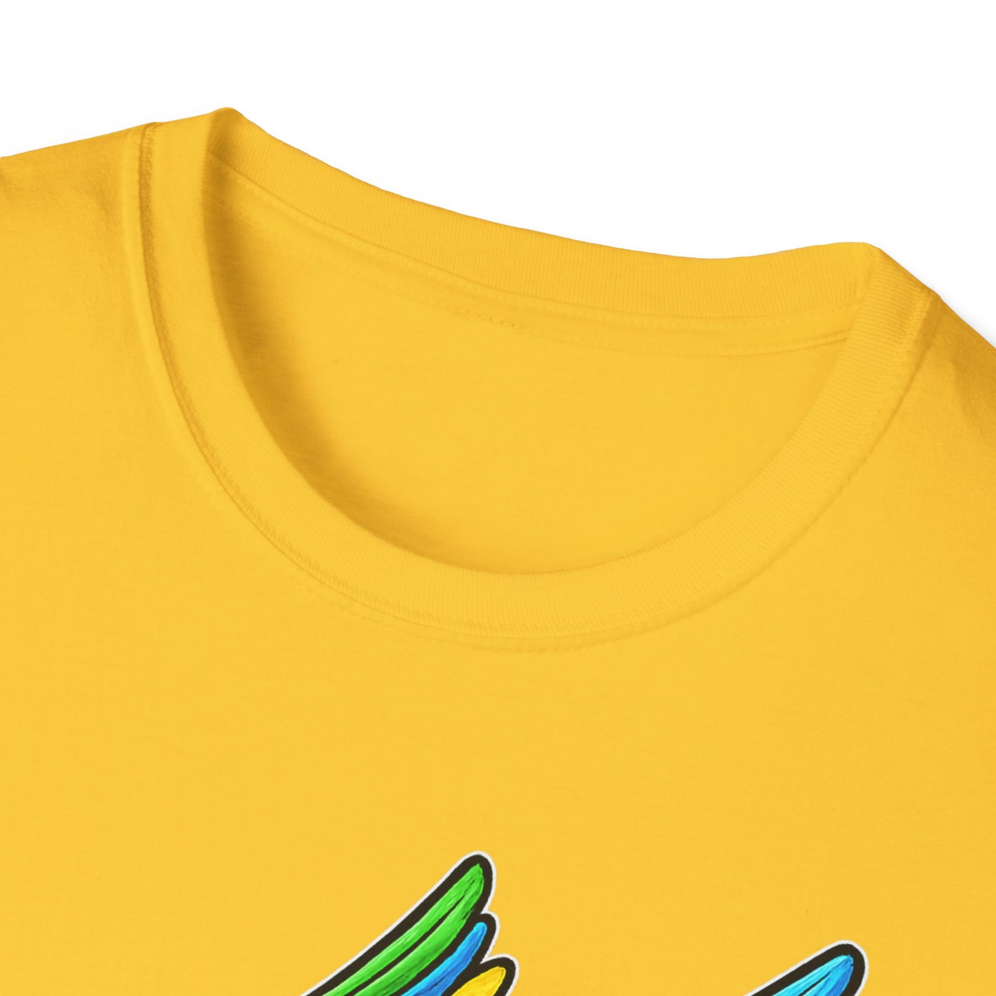 Skull Wing Helmet 'Autism Awareness' Graphic T-Shirt