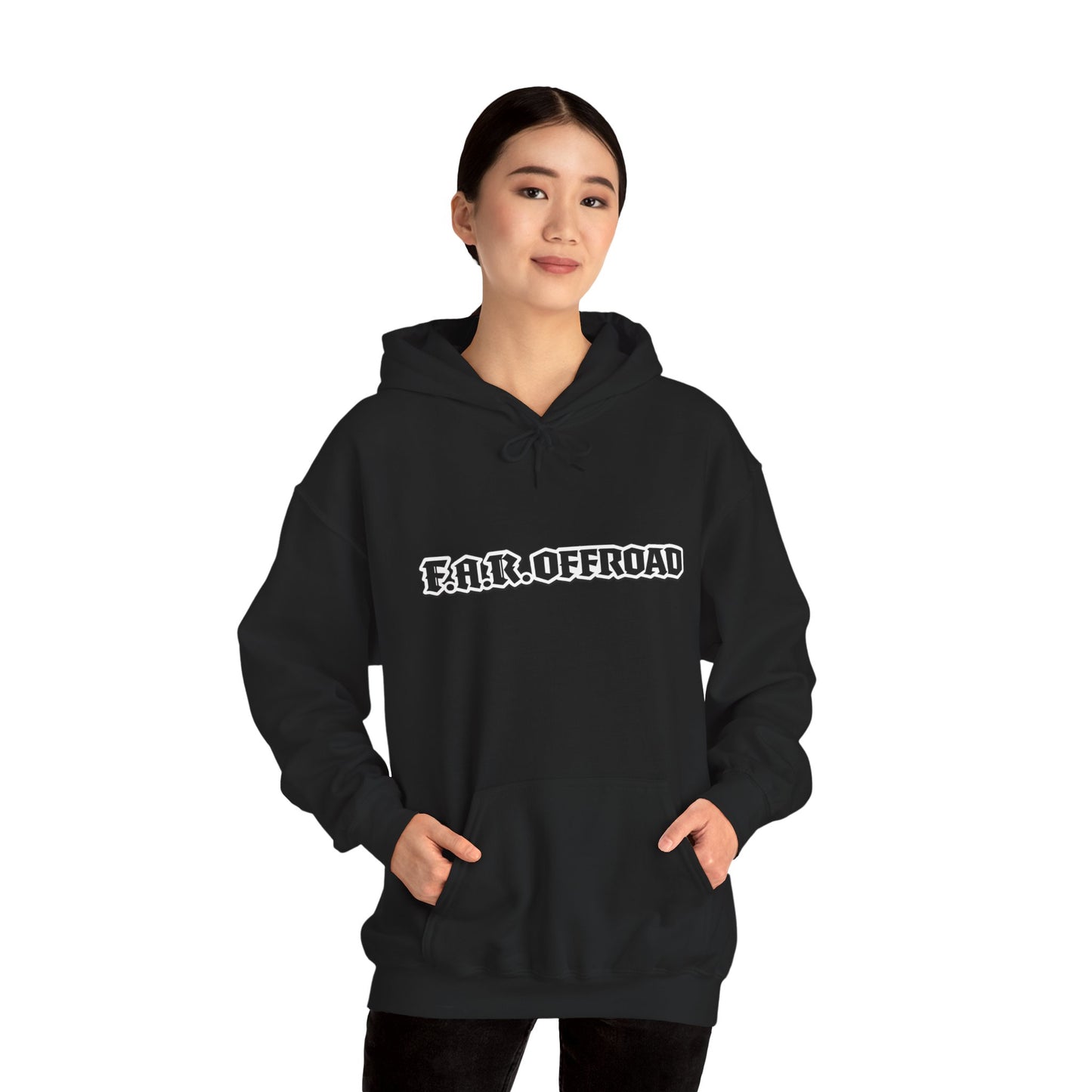 Far Offroad Skull Hoodie — Offroad Adventure Graphic Sweatshirt