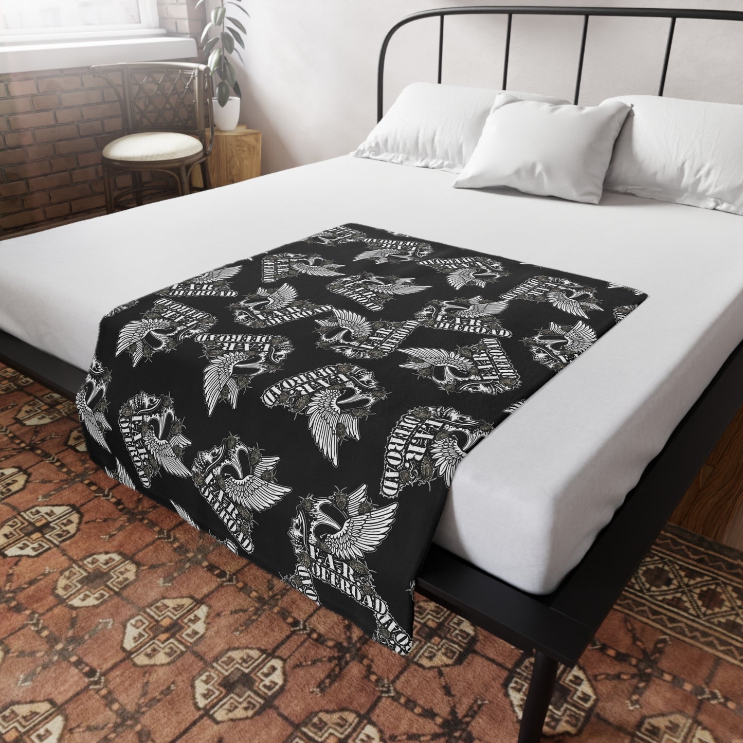 "Dude's Stank Bug" Plush Fleece Blanket