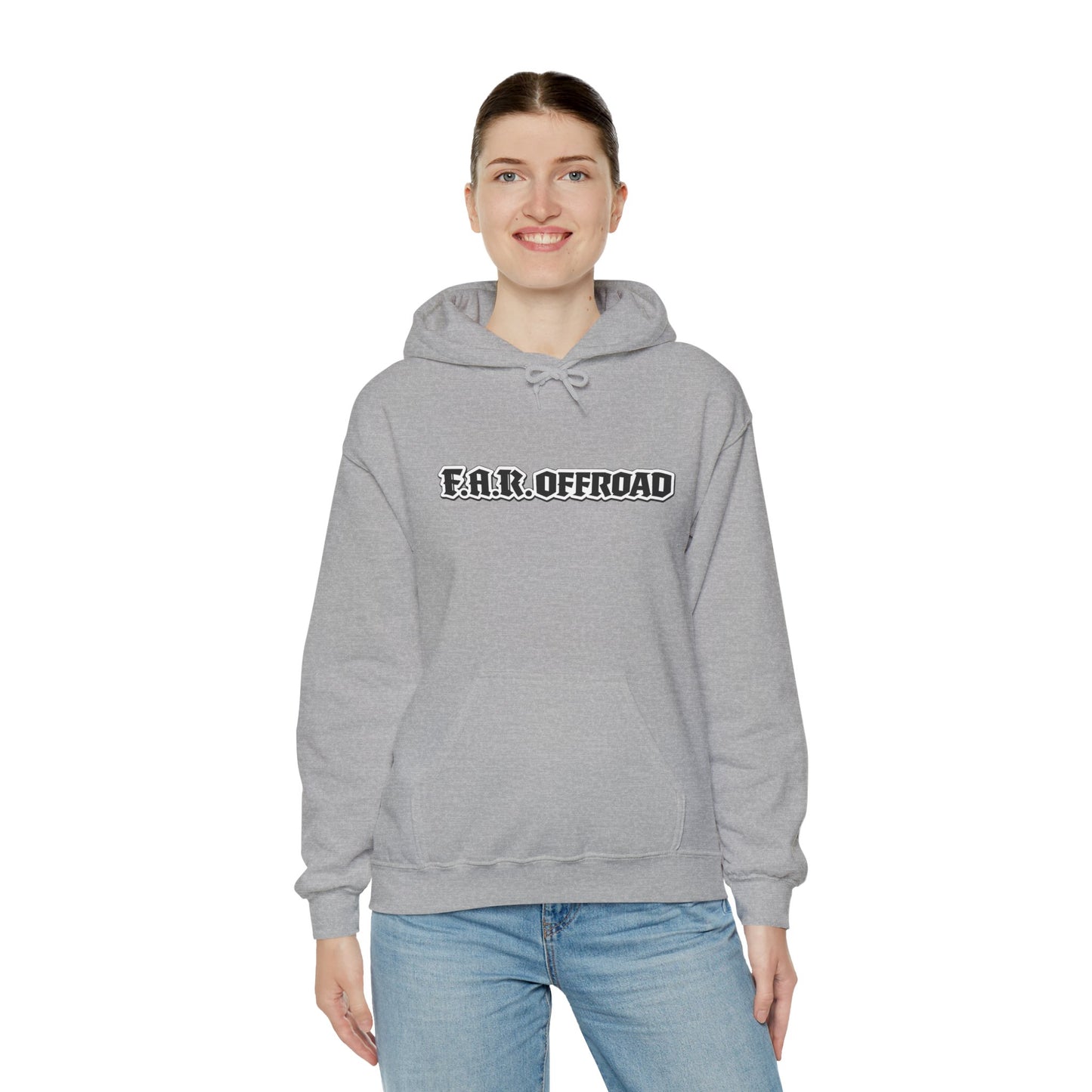 Far Offroad Skull Hoodie — Offroad Adventure Graphic Sweatshirt