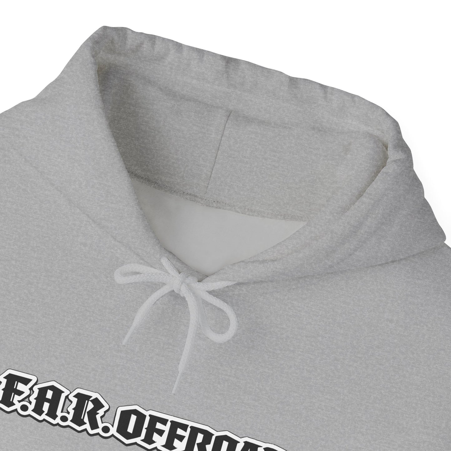 Far Offroad Skull Hoodie — Offroad Adventure Graphic Sweatshirt