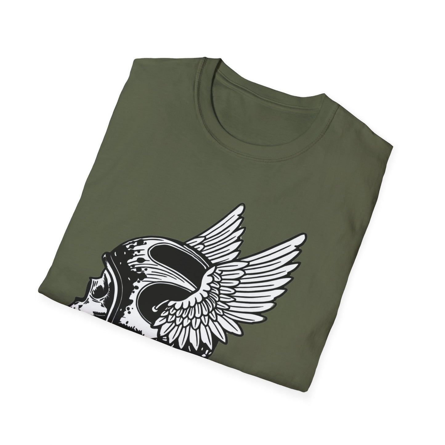 T-Shirt — Winged Skull 'F.A.R. Offroad' Graphic Tee
