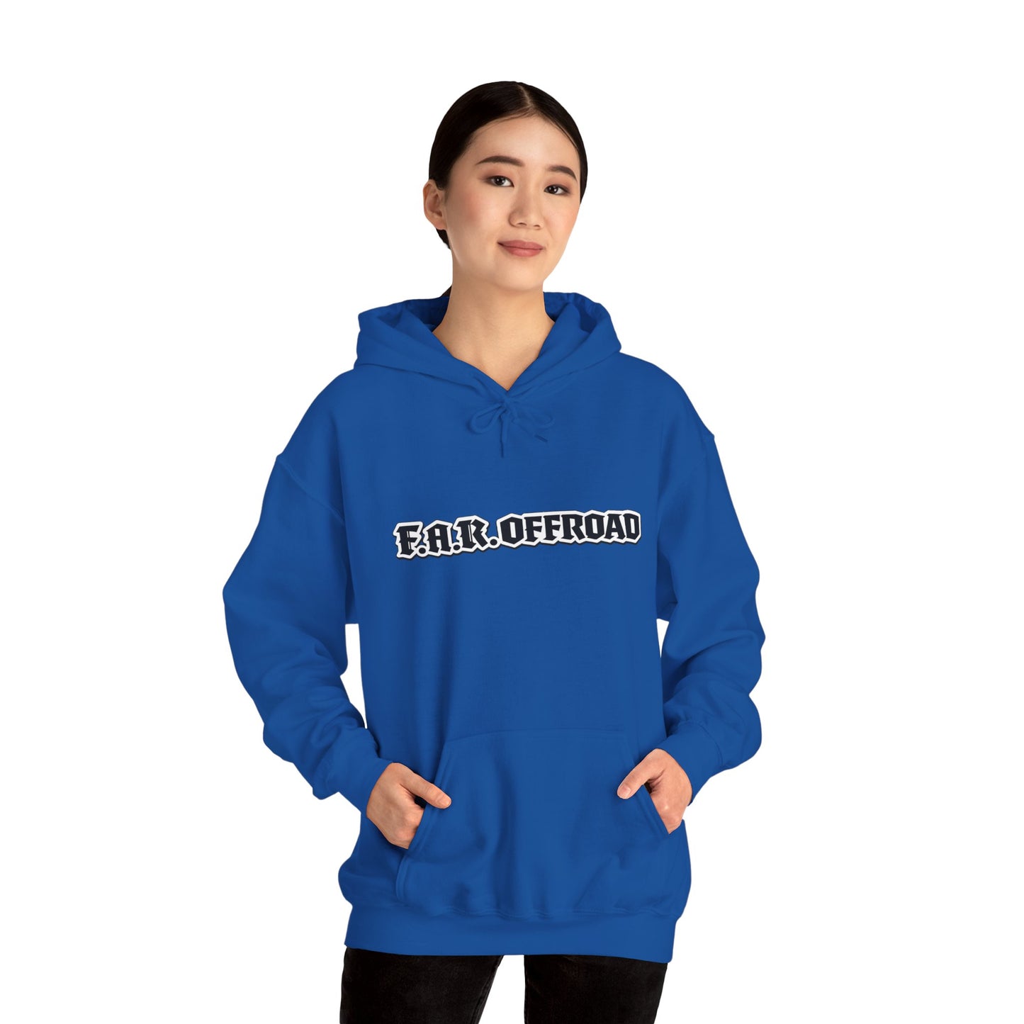 Far Offroad Skull Hoodie — Offroad Adventure Graphic Sweatshirt