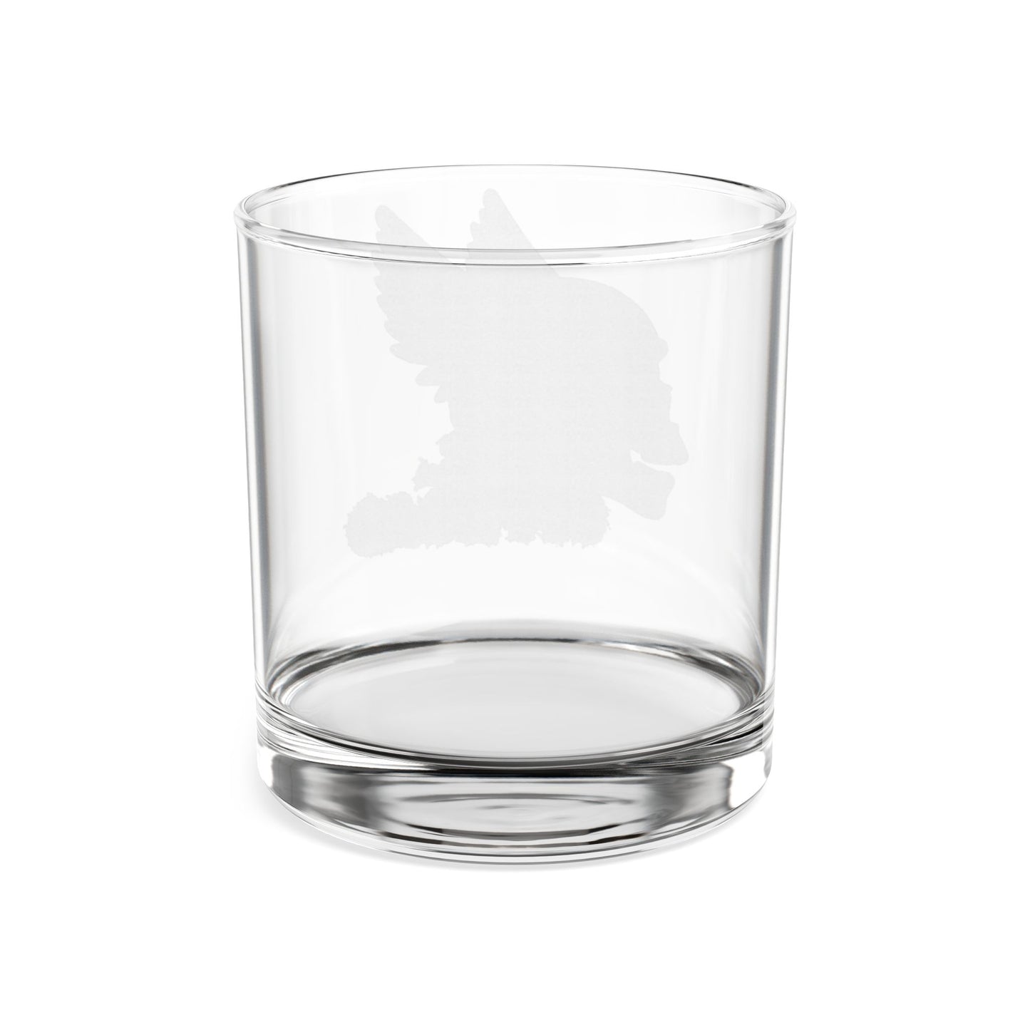 Engraved Viking Helmet Whiskey Glass — 10.5 oz Rocks Tumbler