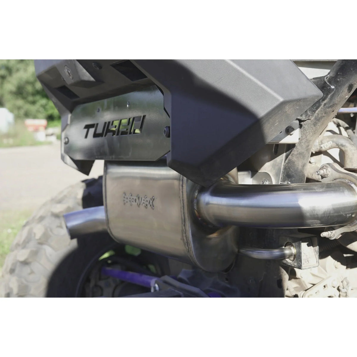 SPEEDWORKS Q6 SERIES STAINLESS STEEL BOLT-ON EXHAUST // 2020-2023 POLARIS RZR PRO XP / PRO XP 4