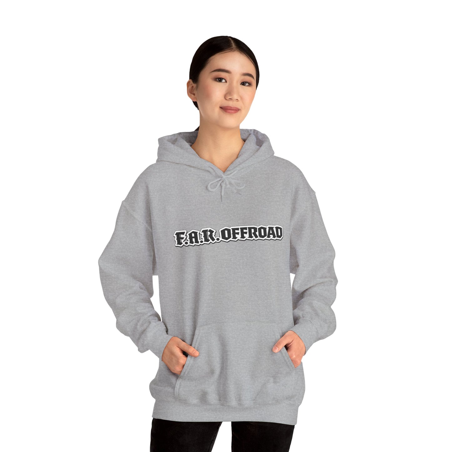 Far Offroad Skull Hoodie — Offroad Adventure Graphic Sweatshirt