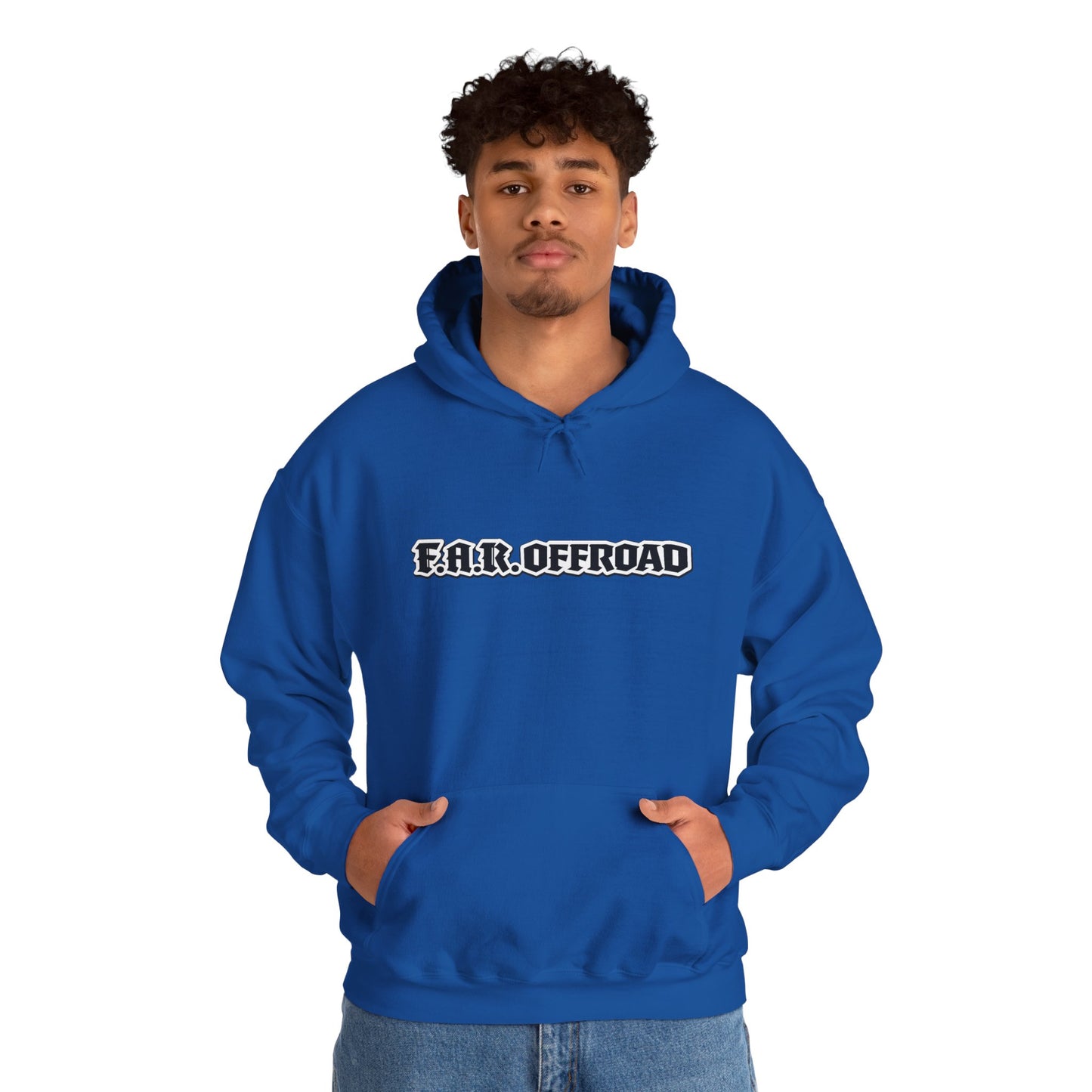Far Offroad Skull Hoodie — Offroad Adventure Graphic Sweatshirt