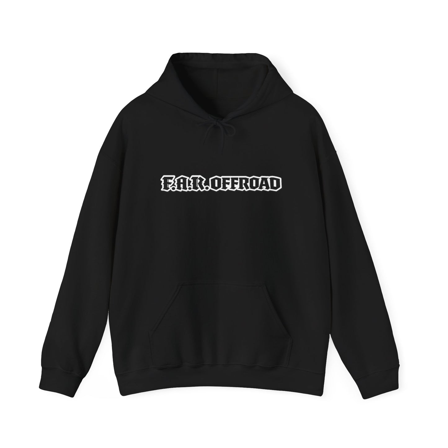 Far Offroad Skull Hoodie — Offroad Adventure Graphic Sweatshirt
