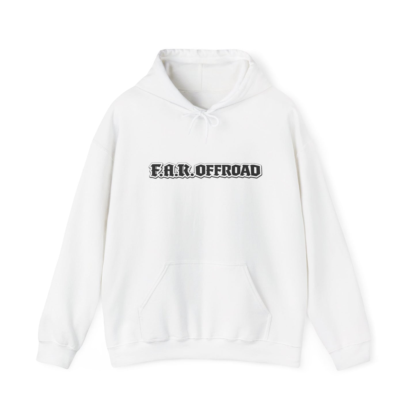 Far Offroad Skull Hoodie — Offroad Adventure Graphic Sweatshirt