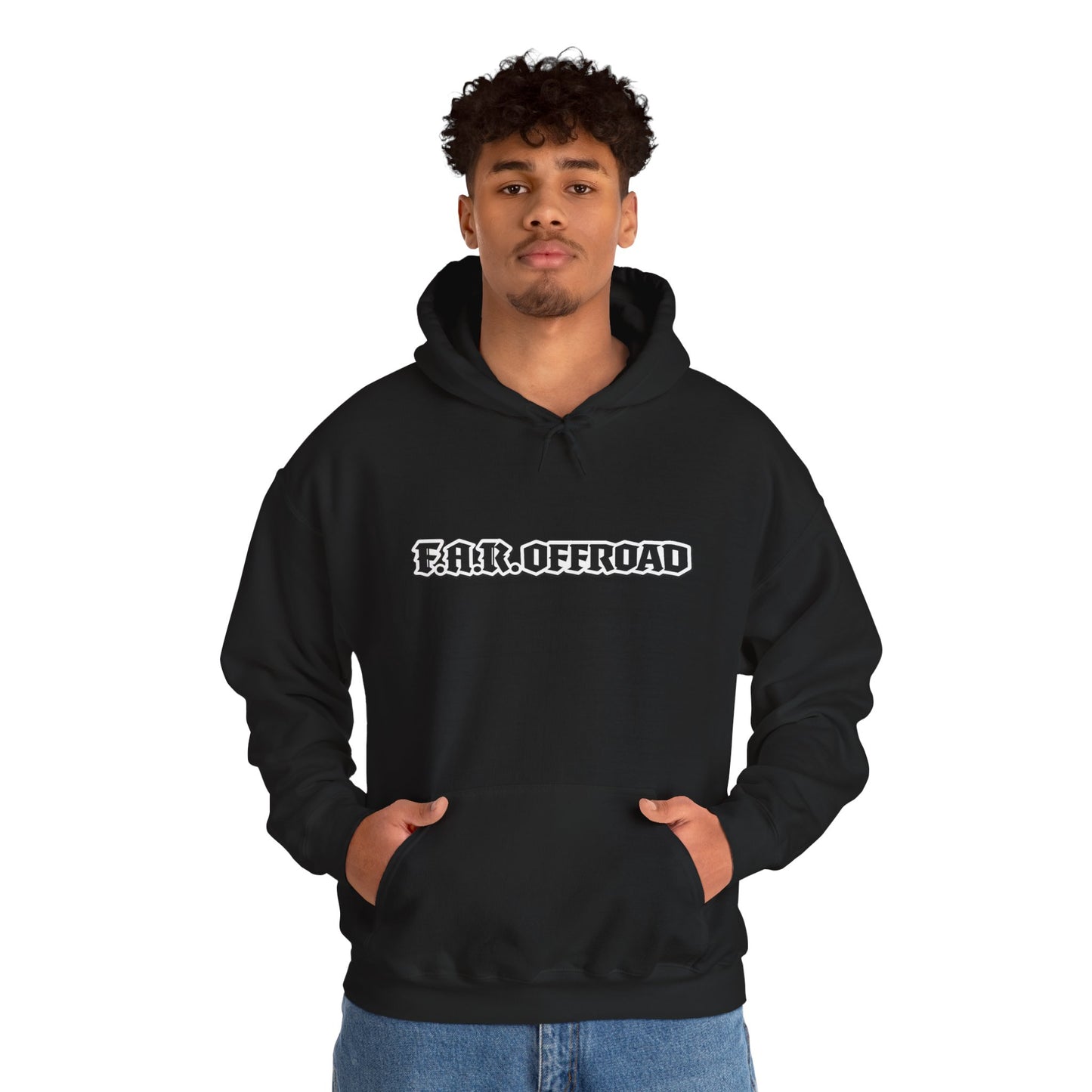 Far Offroad Skull Hoodie — Offroad Adventure Graphic Sweatshirt