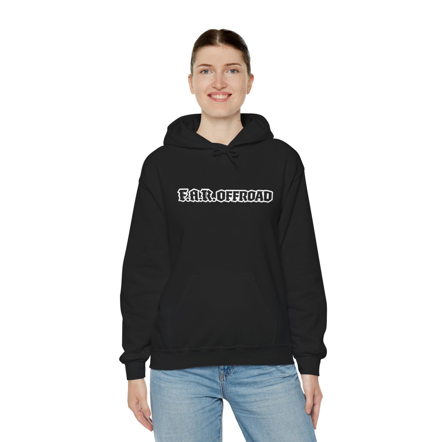Far Offroad Skull Hoodie — Offroad Adventure Graphic Sweatshirt