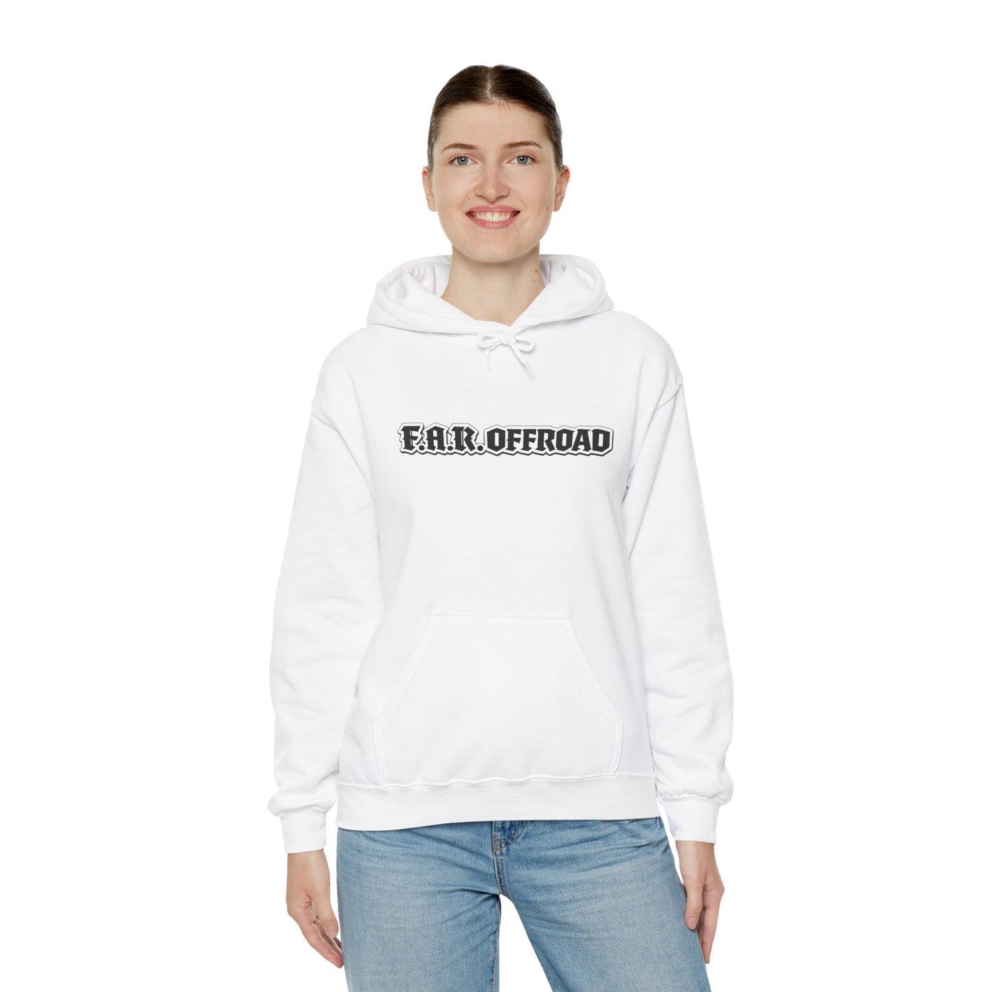 Far Offroad Skull Hoodie — Offroad Adventure Graphic Sweatshirt