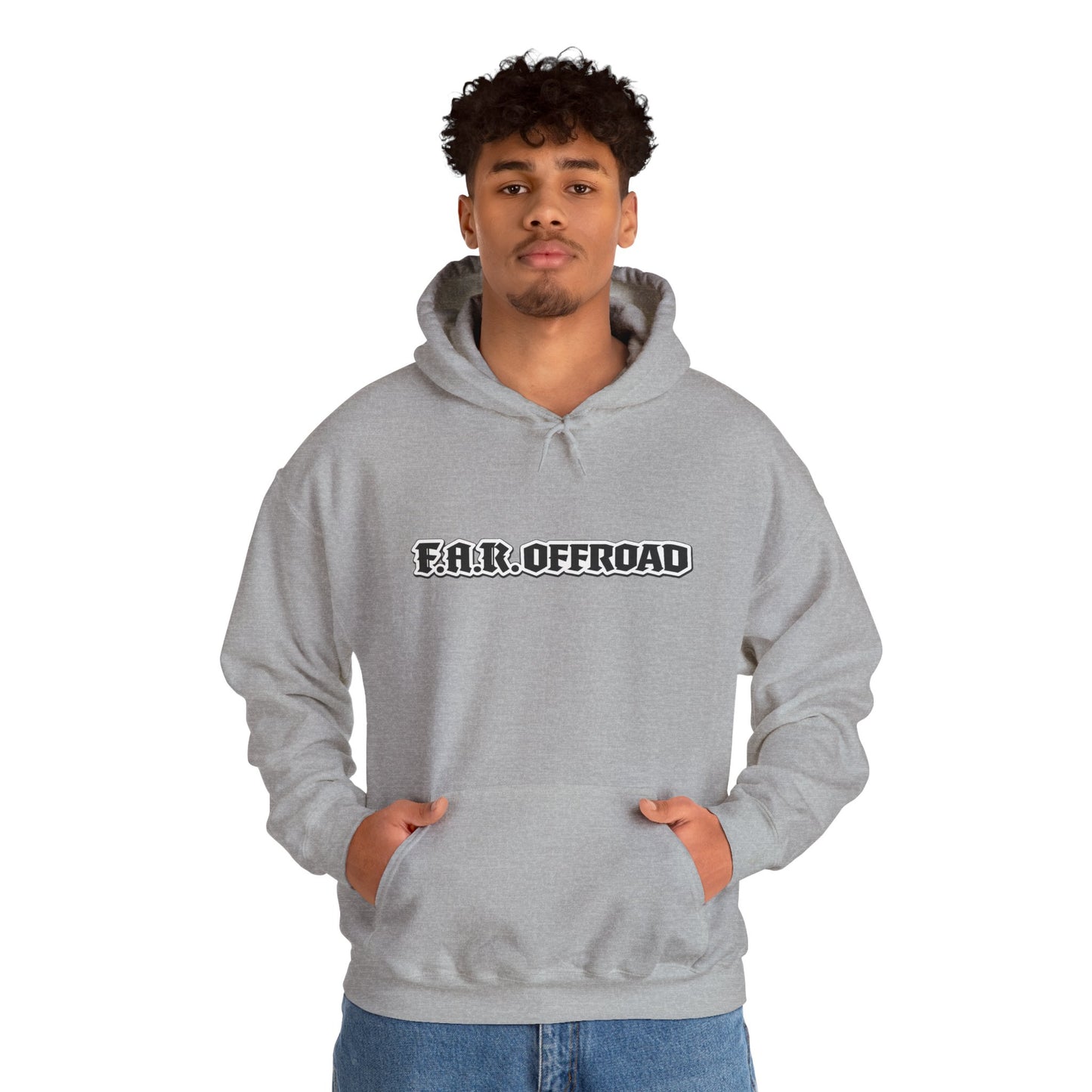Far Offroad Skull Hoodie — Offroad Adventure Graphic Sweatshirt