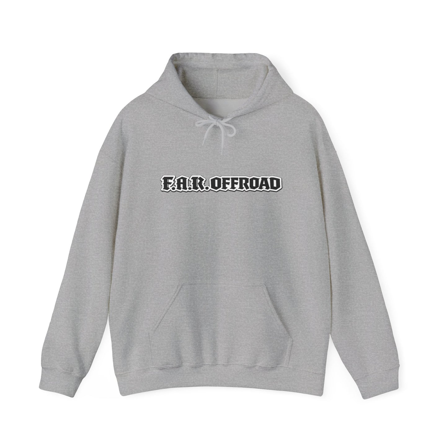 Far Offroad Skull Hoodie — Offroad Adventure Graphic Sweatshirt