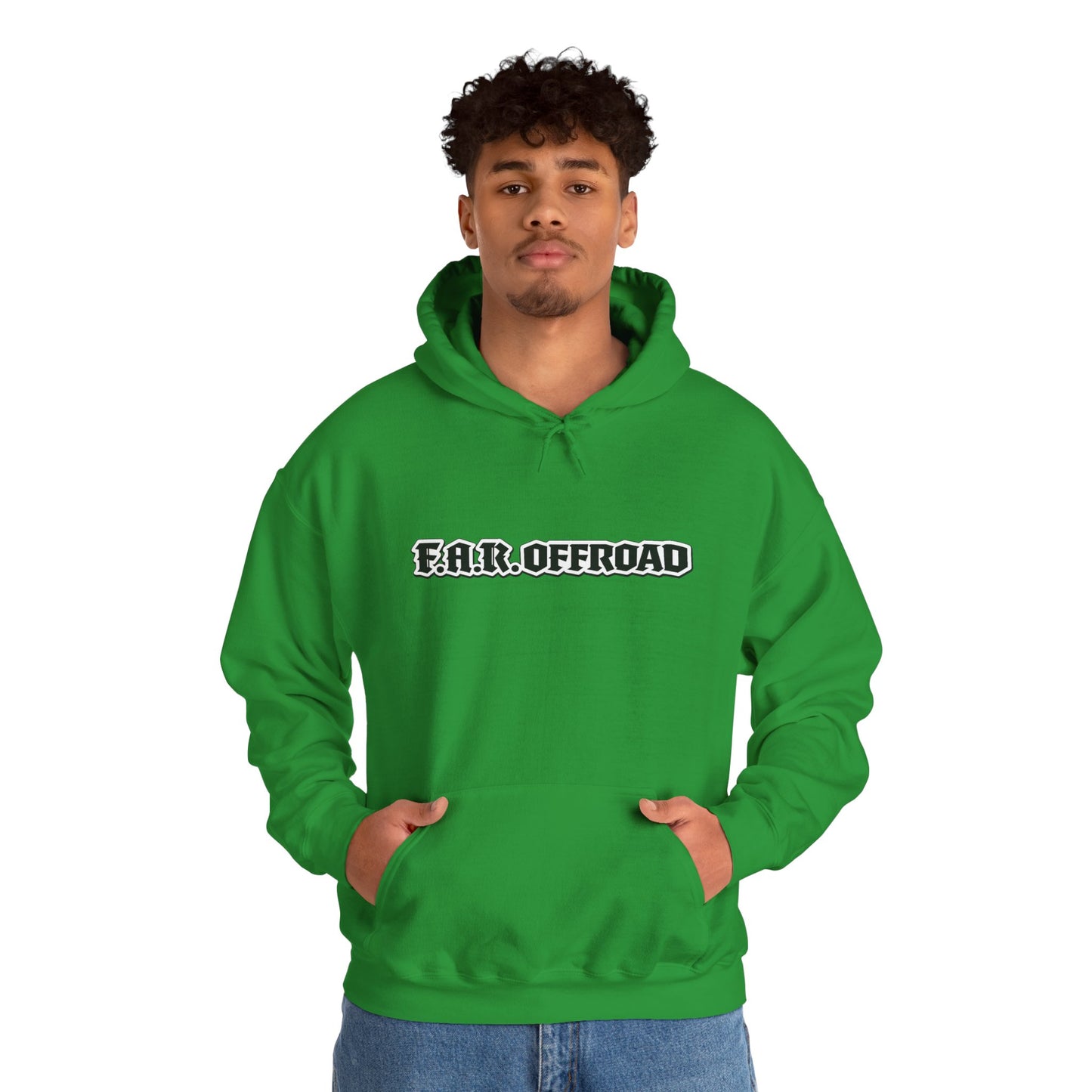 Far Offroad Skull Hoodie — Offroad Adventure Graphic Sweatshirt