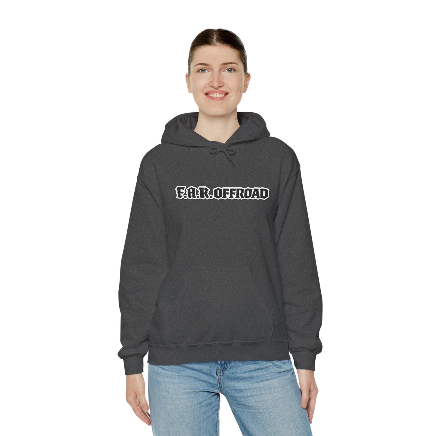 Far Offroad Skull Hoodie — Offroad Adventure Graphic Sweatshirt