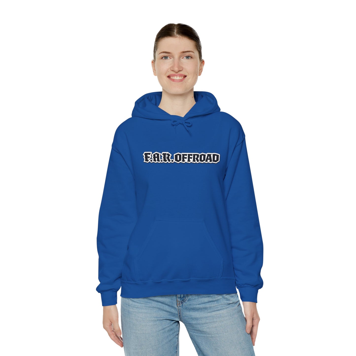 Far Offroad Skull Hoodie — Offroad Adventure Graphic Sweatshirt