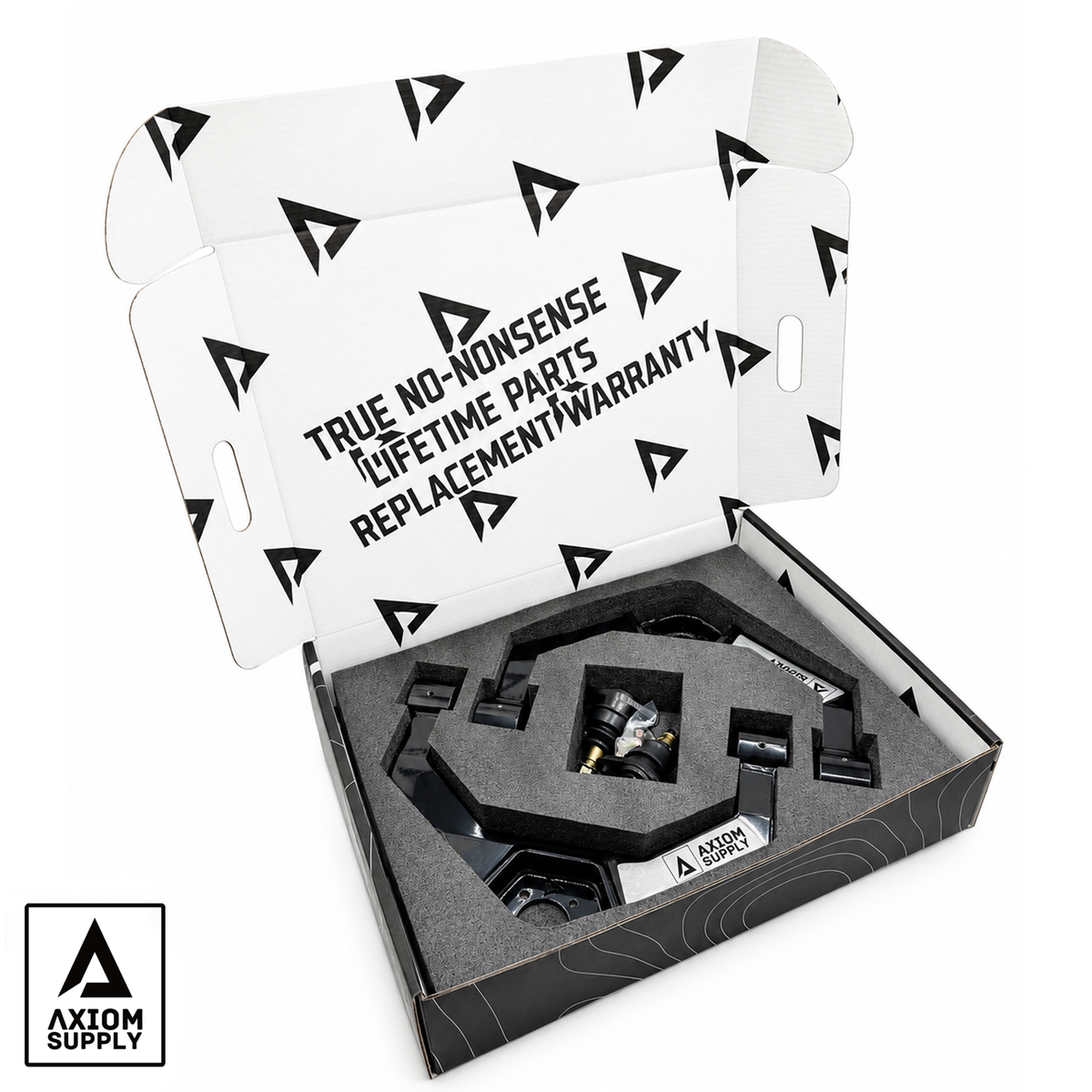 Axiom Supply Stage 3 FOX 2.0" Performance Leveling System GM HD Truck 2500 / 3500 Silverado / Sierra 2020-2026