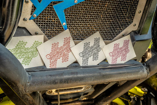 Small "Tracks" Logo Die Cut Sticker