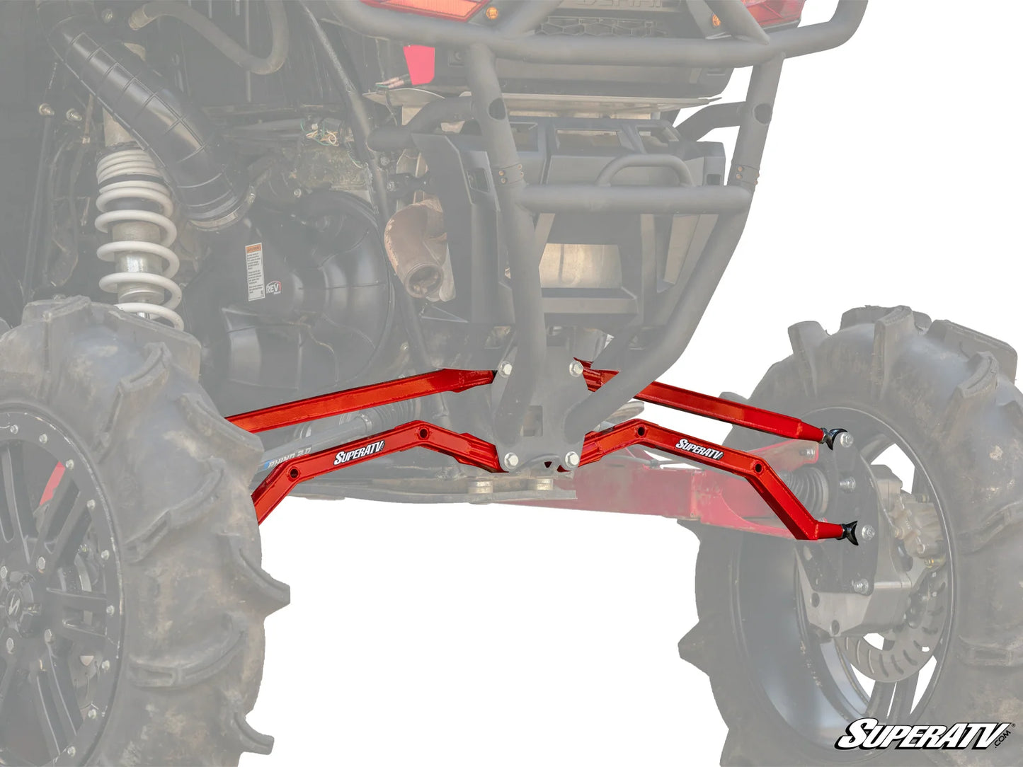A SUPERATV Product Polaris RZR XP 1000 High Clearance Boxed Radius Arms