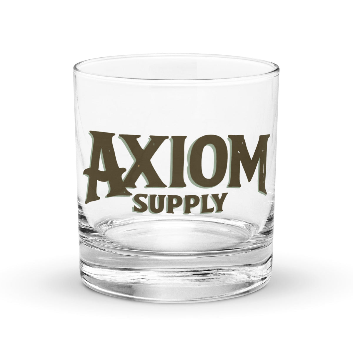 Axiom Supply Whiskey Time Glass